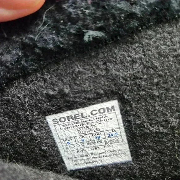 Sorel Men\'s Antarctic Waterproof Brown Winter Boots heavy snow good contidion